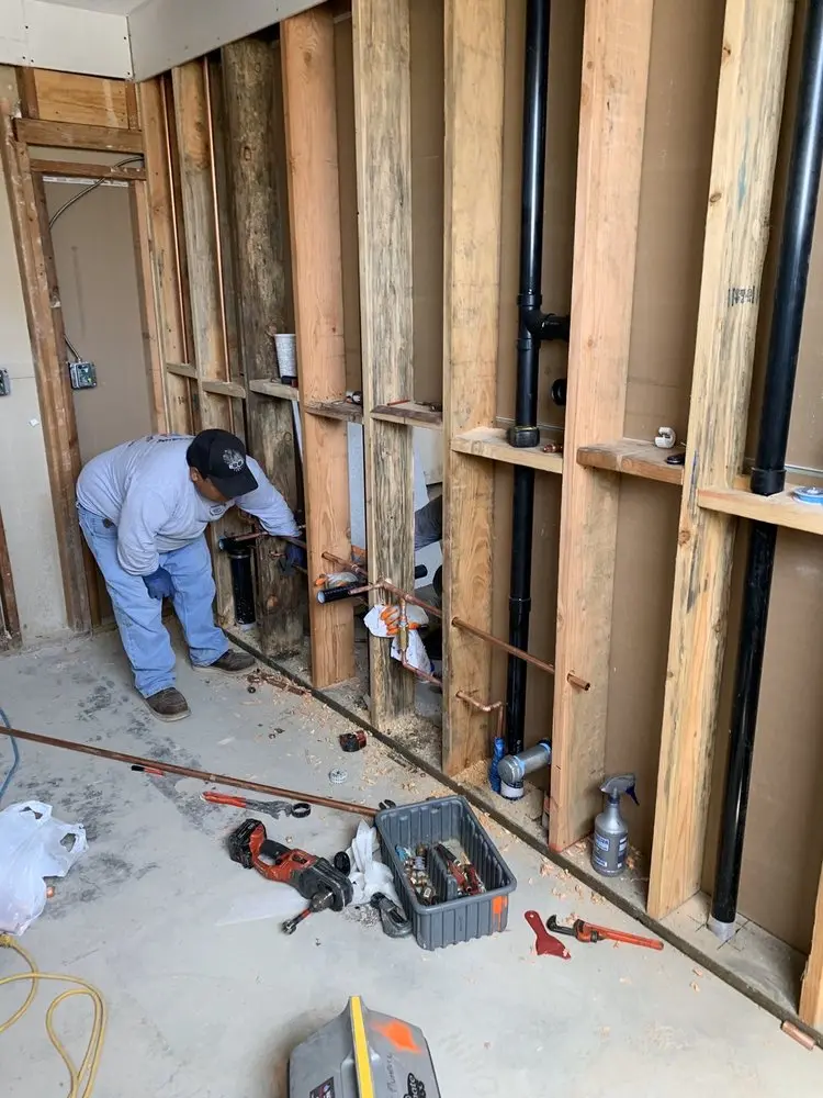 Commercial rough-in plumbing for Water Heater Replacement in Kenansville